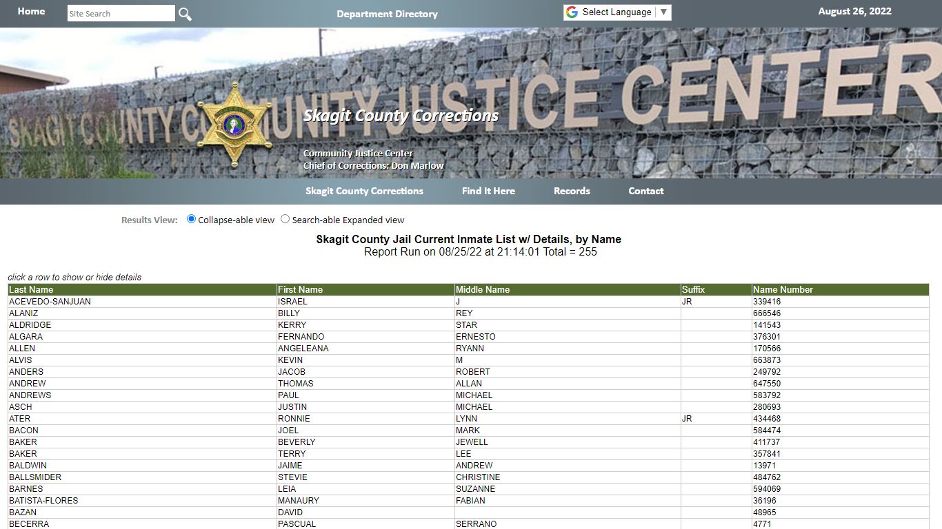 Skagit County Corrections - Skagit County, Washington